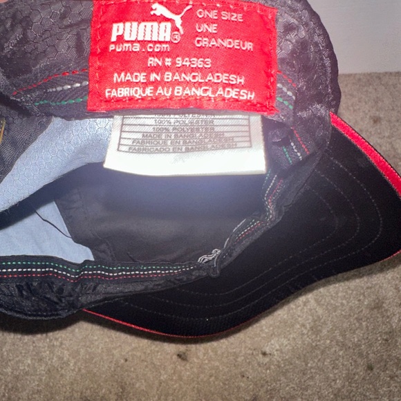 Puma Ferarri Hat One Size Used Snap Back - Picture 3 of 6
